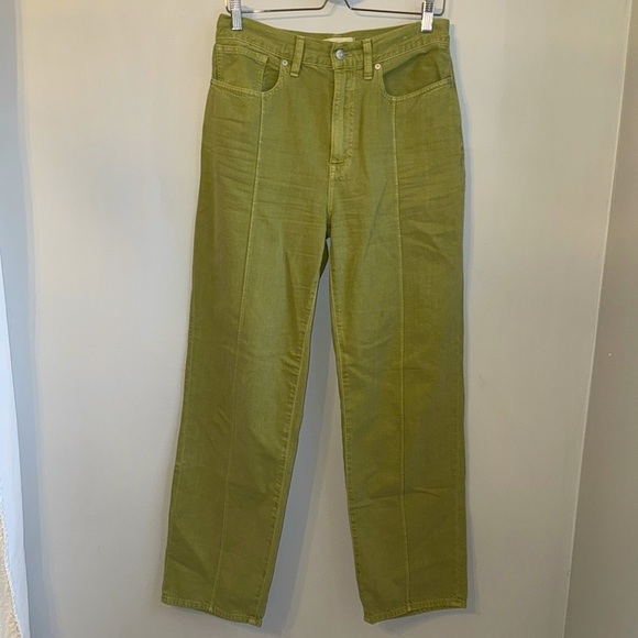 Madewell Baggy Straight Jeans: Garment-Dyed Edition SZ 28 - Picture 6 of 10